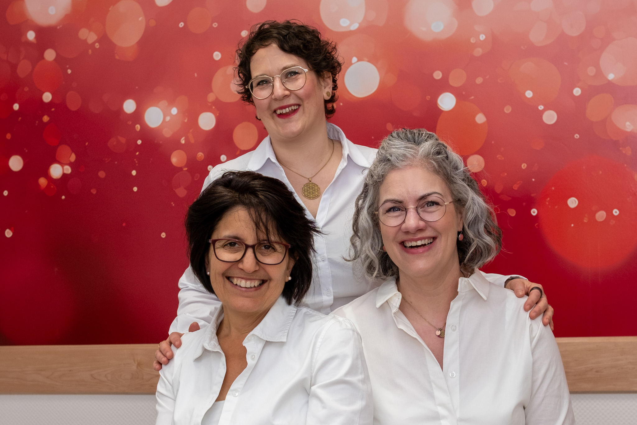 Dr. Jadigar Kesdogan, Inga Wippenbeck und Anne Braun